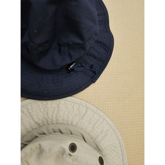 2 Tru Spec Hat Sun Hot Weather Type II Beige And Blue - Picture 6 of 11